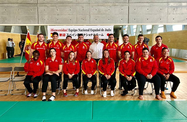 Entrenament equip Nacional a la Universitat IPU (Japó)